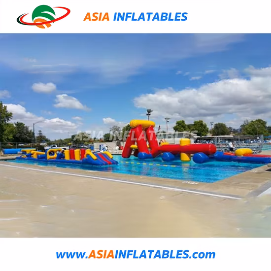 Надувной плавающий аквапарк с препятствиями/полосой атаки в море/воде на продажу