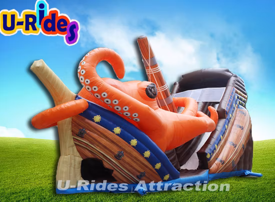 Коммерческий парк развлечений, надувные игры, водные горки, надувные горки для детей и взрослых.