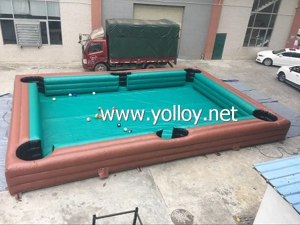 Надувной интерактивный бильярд для детей и взрослых.